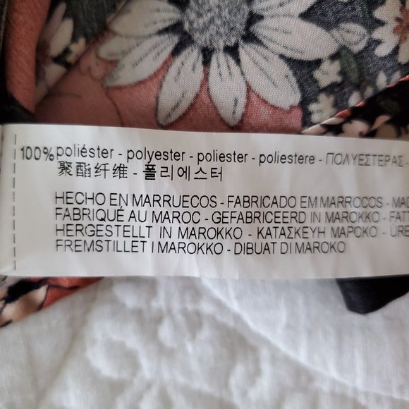 Zara Floral Long Sleeve Blouse - Picture 7 of 11